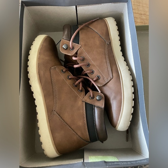 Goodfellow & Co Fashion Lace -Up Boots Size 9.5 Style Joey | Color Desert Tan | - Picture 1 of 9